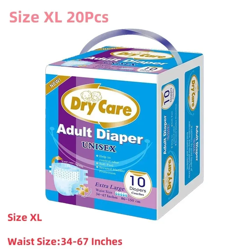 Diapering - 20 unidades de fraldas descartáveis para