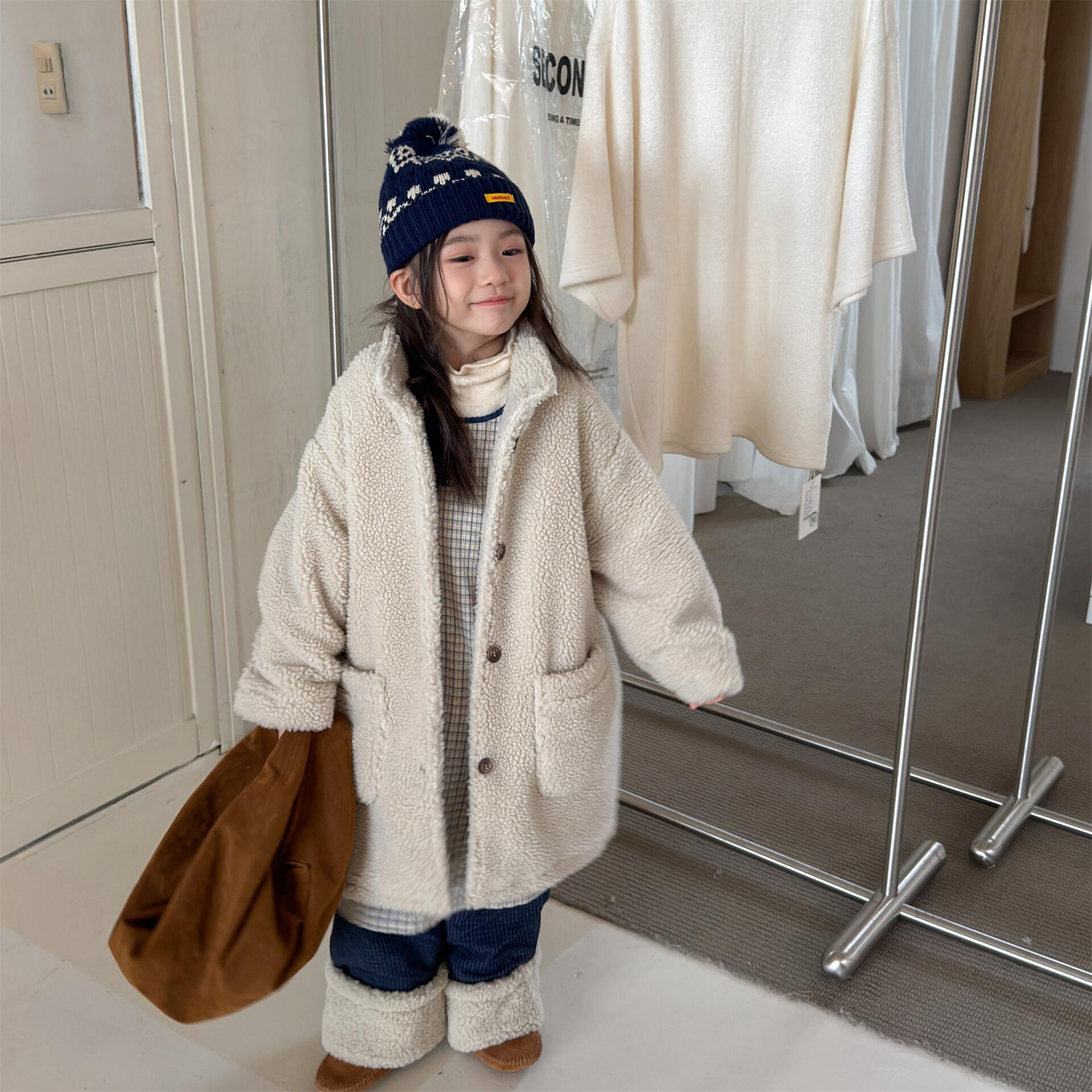 Toddler Boy Winter Fleece Jacket - Casaco Quente de Manga Longa para