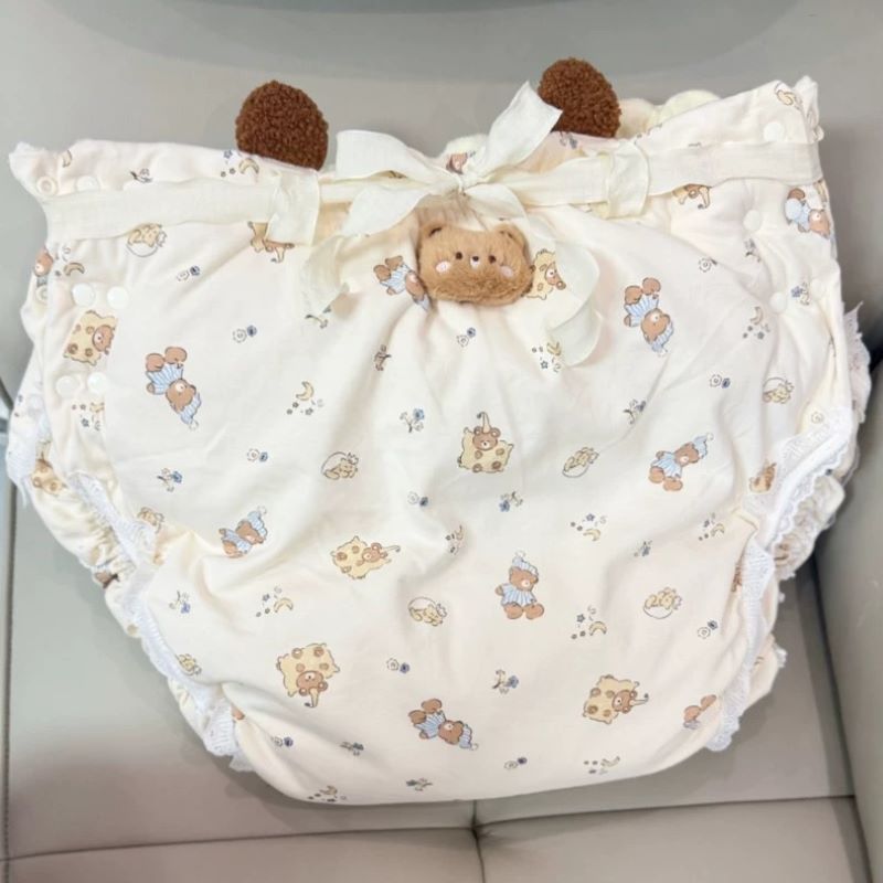 Fraldas de pano de algodão par - Diapering avaliação e preço