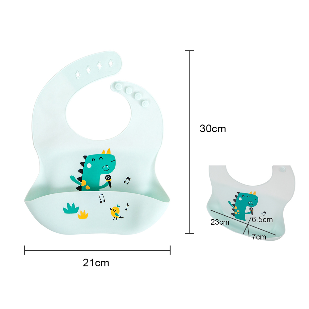 Babadores à prova d'água para  - Waterproof Baby Bibs Silicone avaliação e preço