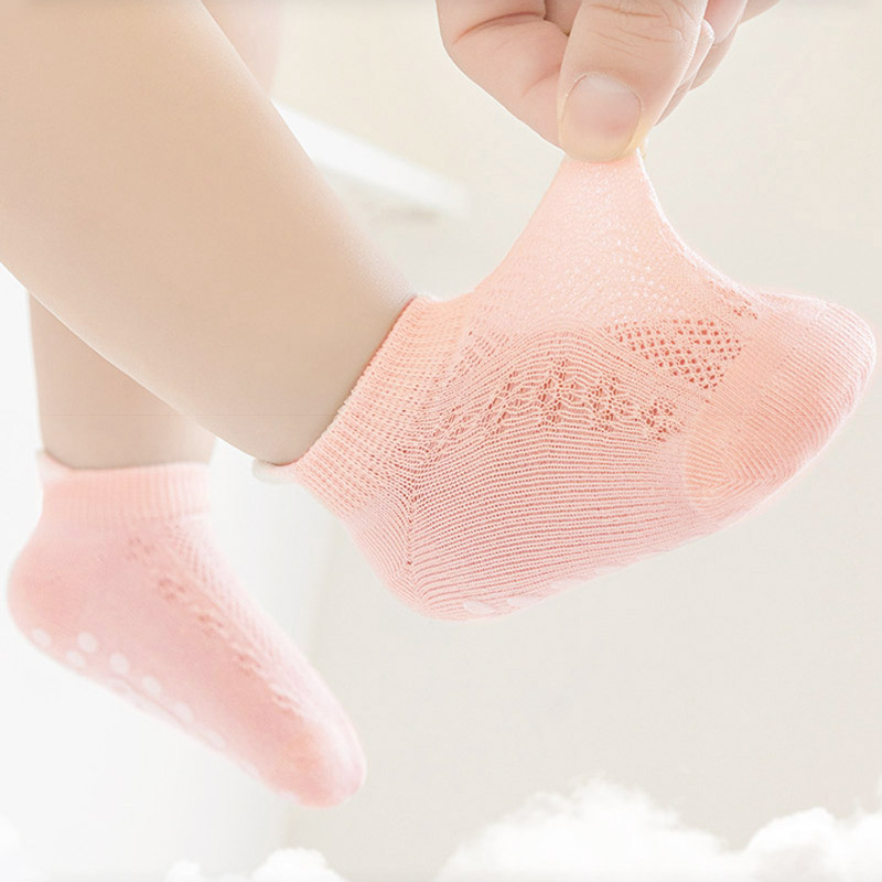 5 pares crianças meias antider - Unisex Baby Socks Non Slip avaliação e preço