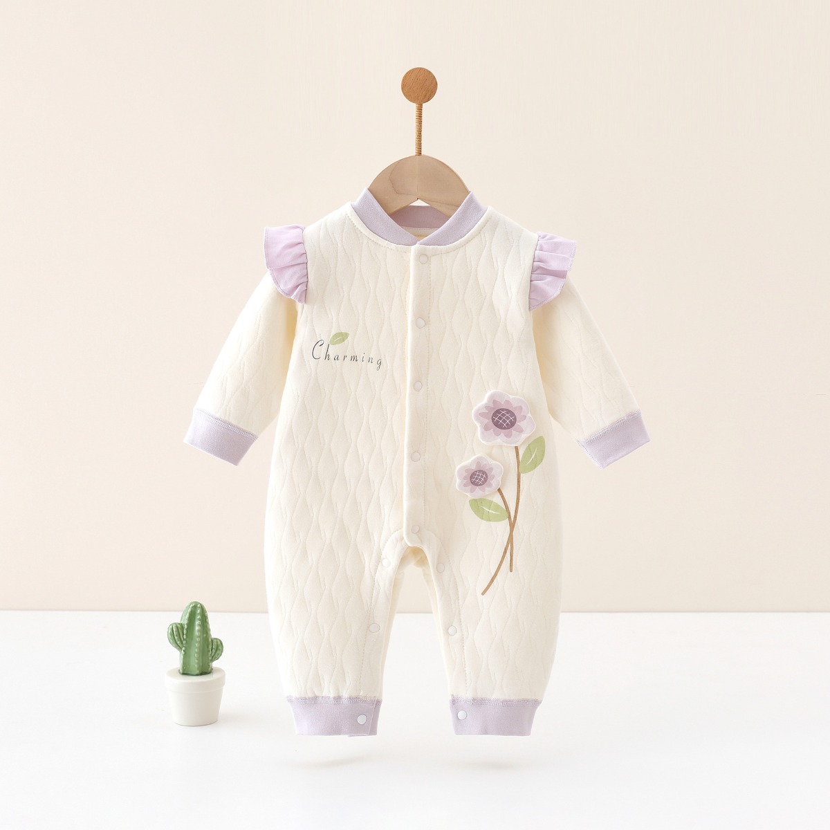 Bebê menina roupas bonitos beb - Newborn Baby Girl Romper Floral avaliação e preço