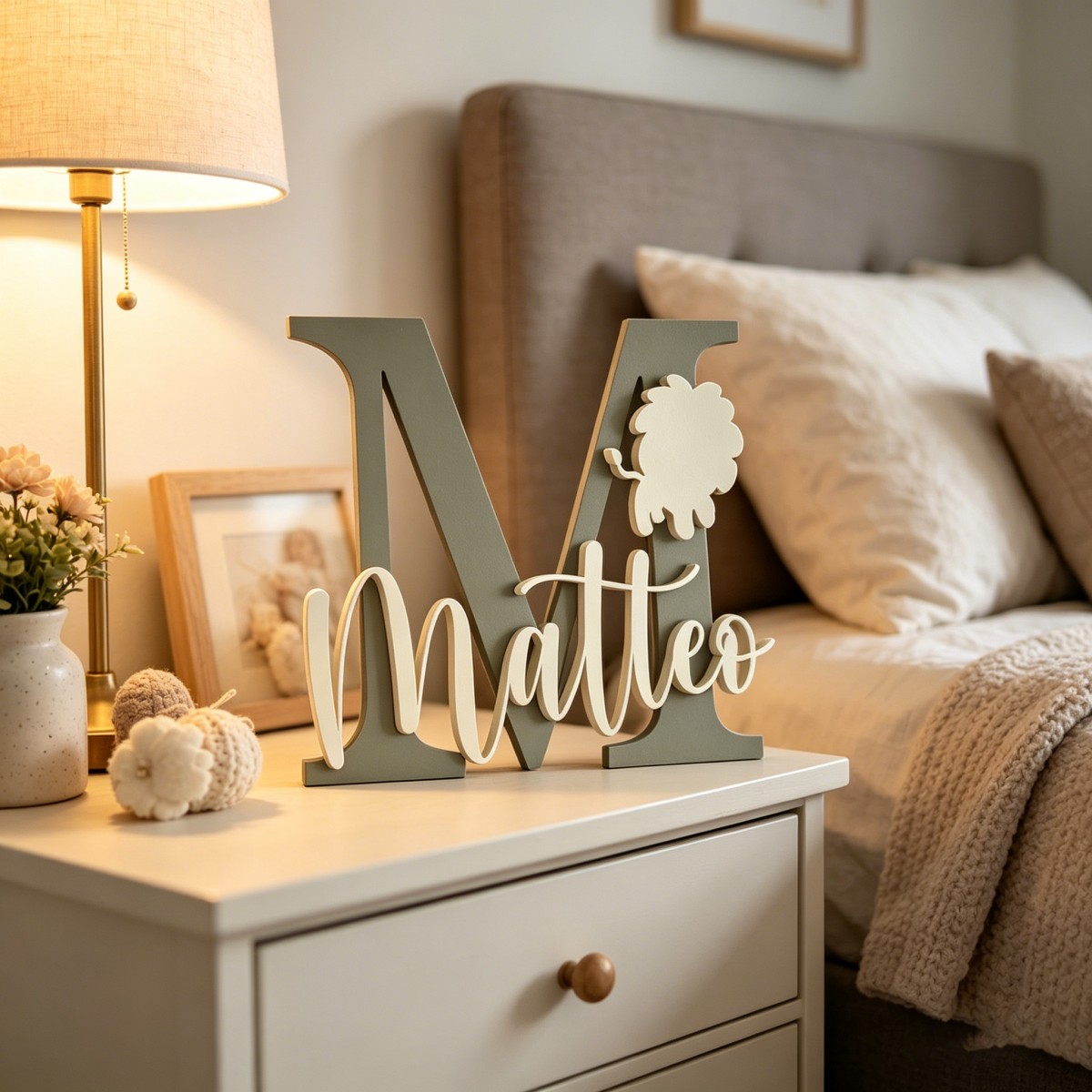 Placa de Nome de Leão Personal - Nursery avaliação e preço