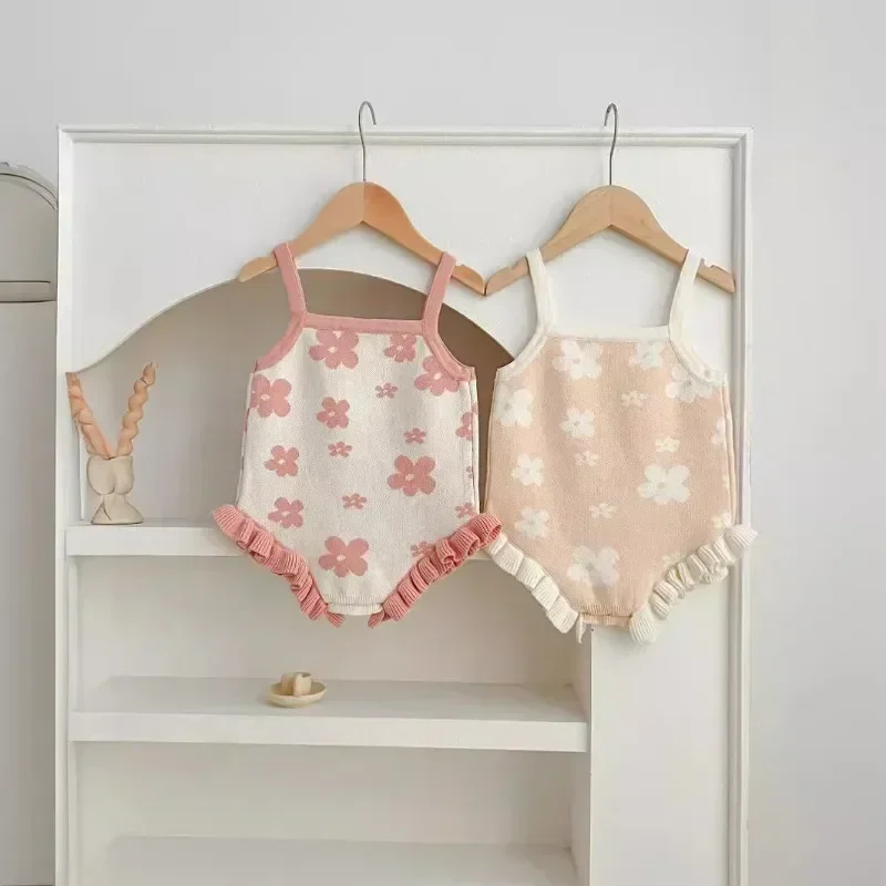 Macacão com estampa floral sem - Newborn Baby Girl Romper Floral avaliação e preço