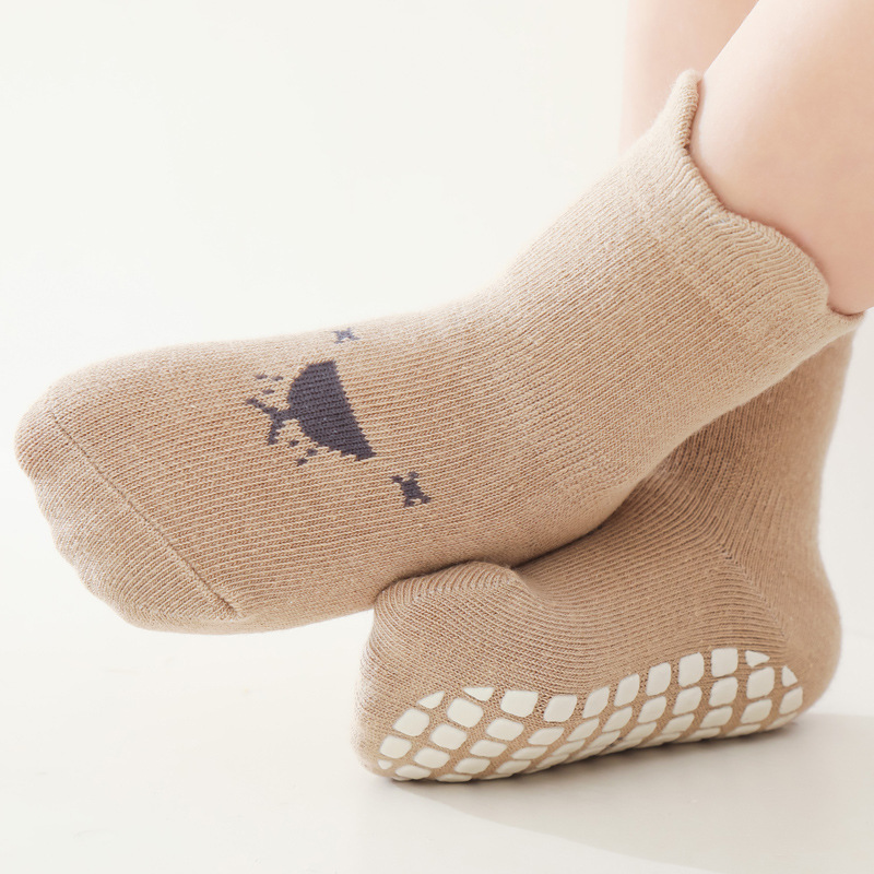 2025 meias de chão para bebês, - Unisex Baby Socks Non Slip avaliação e preço